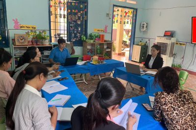 Chi bộ Trường MN Ba Nam tổ chức sinh hoạt thường kỳ tháng 10 và sinh hoạt chuyên đề quý III/2025